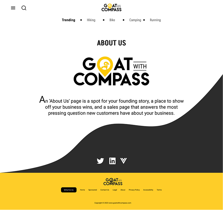 GOAT at COMPASS — final sections